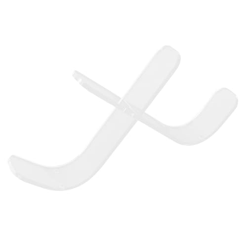 Alipis Transparente Acryl Hockey puck Vitrine mit Wandhalterung Schutzgehäuse Frontseitig Zugänglich Kompakt und Platzsparend Vielseitig für Sportmemorabilien Dekoration für Wohnzimmer von Alipis