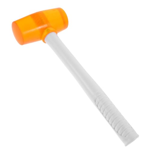 Alipis Transparenter Gummihammer mit Ergonomischem Griff Stoßdämpfend Geruchlos Leichter Gummi-mallet für Präzise Bodenverlegung Möbelmontage Camping und Zeltheringe von Alipis