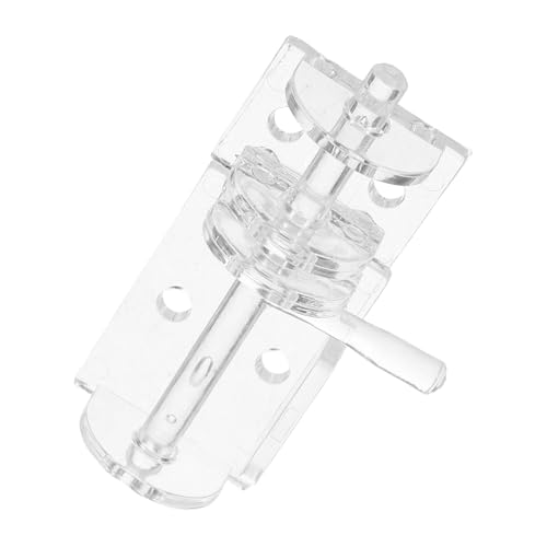 Alipis Transparenter Türriegel aus Robustem Acryl Selbstklebend ohne Bohren Installieren für Fenster und Türen Diskrete Sicherung für Haushalt und Büro von Alipis