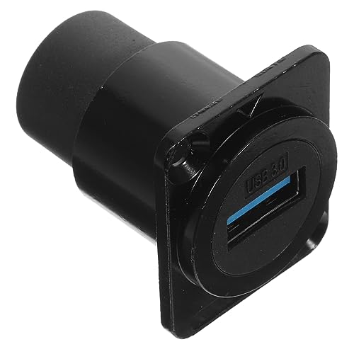 Alipis USB Panel Mount Adapter Für Armaturenbrett Wasserdichter Doppelseitiger USB-Coupler Übertragung Kompatibel Mit Desktop Laptop Pc von Alipis