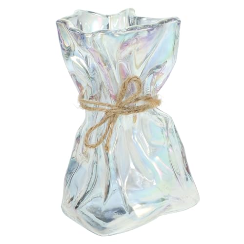 Alipis Unregelmäßige Glasvase aus Hochwertigem Glas Schmale Moderne Blumenvase für Wohnzimmer Deko Stabile Tischvase mit Flachem Boden Vielseitige Dekoration für Büro Küche und Esszimmer Alipis Unregelmäßige Glasvase aus Hochwertigem Glas Schmale Moderne Blumenvase für Wohnzimmer Deko Stabile Tischvase mit Flachem Boden Vielseitige Dekoration für Büro Küche und Esszimmer von Alipis