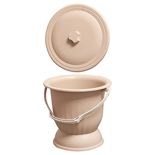 Alipis Urinflasche Pot Urinal Eimer Topf Notfalltoilette Urin Eimer Tragbare Spitzune- Urinal- Toilette für Camping Schlafzimmer Startseite (Zuf?llige) Urinal Mit Deckel Urinal Mit Deckel von Alipis