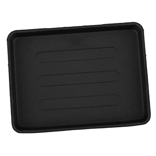 Alipis Verdickte Teppanyaki -Platte tragbare Pfanne Braten Holzkohle Tablett stets grill roasting rack kochplatte gußeiserne pfanne roasting pan Teppanyaki-Pfanne Bratpfanne Eisen Black von Alipis