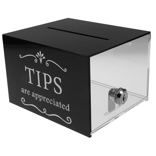 Alipis Verschließbare Acrylbox Mit Schloss Trinkgeldbox Spendenbox Vorschlagsbox Geräumig Und Langlebig Für Verschiedene Einsätze Alipis Verschließbare Acrylbox Mit Schloss Trinkgeldbox Spendenbox Vorschlagsbox Geräumig Und Langlebig Für Verschiedene Einsätze von Alipis