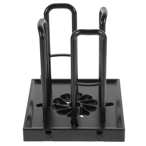 Alipis Verstellbarer Papierbecherhalter Tischspender für Einwegbecher Stabiler Desktop Becherhalter für Büro Party und Kaffeepausen Schwarz von Alipis