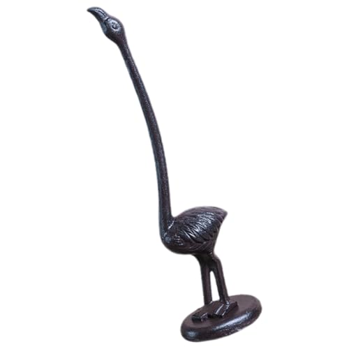 Alipis Vintage Flamingo Papierhandtuchhalter aus Metall Freistehend mit Stabiler Flacher Basis Platzsparendes Design für Küche und Bad Robuster Küchenpapierhalter für Einfache Alipis Vintage Flamingo Papierhandtuchhalter aus Metall Freistehend mit Stabiler Flacher Basis Platzsparendes Design für Küche und Bad Robuster Küchenpapierhalter für Einfache von Alipis