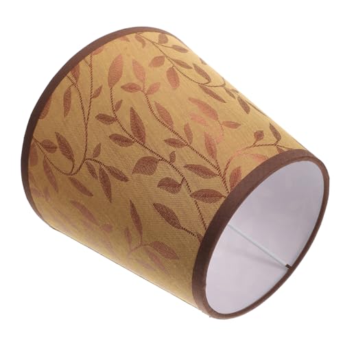 Alipis Vintage Lampenschirm mit Willow Leaf Muster Hochwertiger Stoff Langlebig und Robust Dekorative Lichtabdeckung für Tisch Wandlampen Schafft Warme Atmosphäre für Wohnzimmer und Alipis Vintage Lampenschirm mit Willow Leaf Muster Hochwertiger Stoff Langlebig und Robust Dekorative Lichtabdeckung für Tisch Wandlampen Schafft Warme Atmosphäre für Wohnzimmer und von Alipis