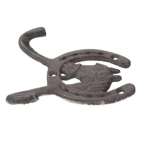 Alipis Vintage Wandhaken aus Gusseisen Dekorativer Pferdehuf Haken für Handtücher und Jacken Rustikaler Wohnaccessoire für Hochzeiten und Zuhause Alipis Vintage Wandhaken aus Gusseisen Dekorativer Pferdehuf Haken für Handtücher und Jacken Rustikaler Wohnaccessoire für Hochzeiten und Zuhause von Alipis