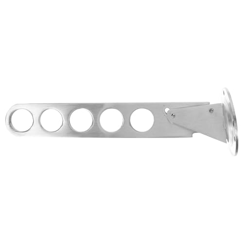 Alipis Hängeständer Wandtrockner Kleiderbügelständer Klappbarer Wäscheständer Mit Mehrloch-Design Für Aufbewahrung Und Trocknung Von Kleidung Im Innenbereich Platzsparend Und von Alipis