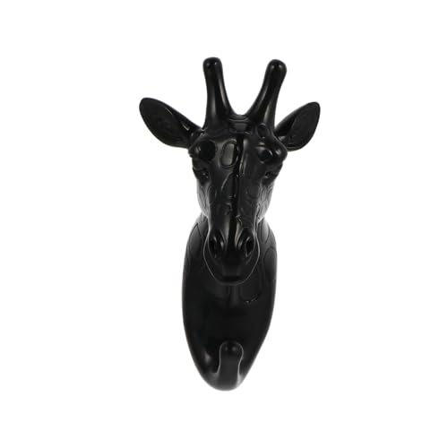 Alipis Wandhaken Giraffenform aus Harz Starker Selbstklebender Kleiderhalter Dekorativer Kratzfreier Wandhaken für Bad Küche Wohnzimmer Vielseitig für Handtücher Kleidung und Schlüssel von Alipis