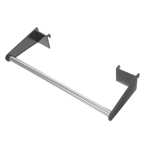 Alipis Wandmontierter Pegboard Organizer mit Robustem Metallrahmen Platzsparendes Wandregal für Küche und Bad Multifunktionaler Hängeschrank zur Aufbewahrung von Papierhandtüchern von Alipis