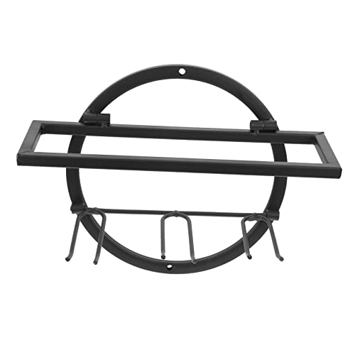Alipis Wandmontierter Weinhalter Aus Faltbarer Flaschenhalter Für Weinflaschen Und Gläser Robustes Und Langlebiges Design Für Bar Und Wohnzimmer Praktischer Organizer von Alipis
