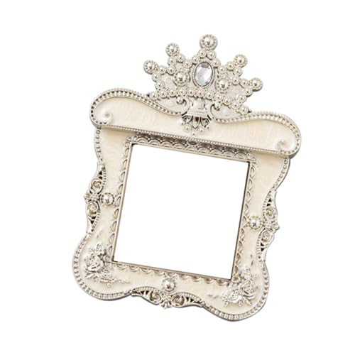 Alipis Wandsteckdosen abdeckung mit Wasserdiamant krone Dekorativer Lichtschalter aufkleber Silberfarbene Schutzplatte Einfache Montage Stilvolle Wohnraumgestaltung von Alipis