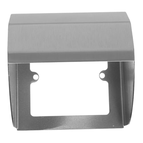 Alipis Wasserdichte Edelstahl Steckdosenabdeckung Modell Außen Steckdosenbox Schutz für Ladestationen Elektrische Fahrzeugladung Wetterfester Steckdosenschutz Außenbereich von Alipis