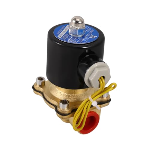Alipis Wasserdichtes Solenoid Magnetventil Kompakt für Bewässerung und Kühlung Robustes Absperrventil für Gartenwassersteuerung und Luftsysteme Vielseitig und Tragbar von Alipis