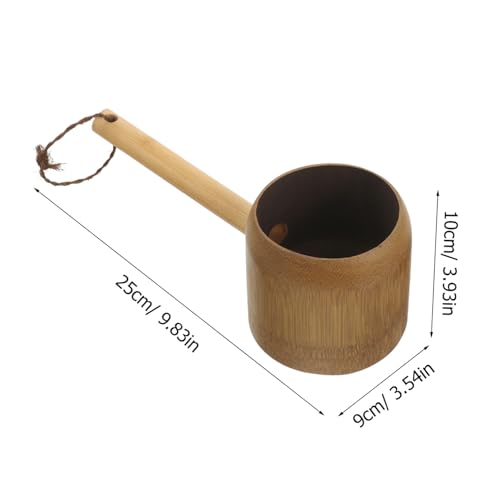 Alipis Wasserkelle mit Ergonomischem Griff Tiefer Bade Duschlöffel zum Haare Ausspülen Natürlicher Badewasserbecher für Sauna Garten Hotel und Zuhause Alipis Wasserkelle mit Ergonomischem Griff Tiefer Bade Duschlöffel zum Haare Ausspülen Natürlicher Badewasserbecher für Sauna Garten Hotel und Zuhause von Alipis
