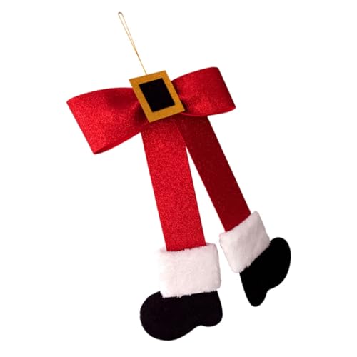 Alipis Weihnachtsschleife aus Weihnachtsbaum Deko mit Goldrand Einfach Hängbar Vielseitig für Fenster und Baum Sichere Weihnachtsdekoration für Festliche Wohnräume Alipis Weihnachtsschleife aus Weihnachtsbaum Deko mit Goldrand Einfach Hängbar Vielseitig für Fenster und Baum Sichere Weihnachtsdekoration für Festliche Wohnräume von Alipis