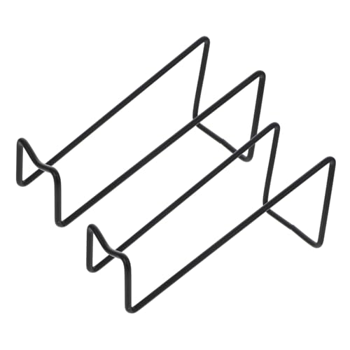 Alipis Weinregal aus Metall 2 Stück Eleganter Weinständer für Flaschen Kompaktes Design für Küche und Restaurant Weinflaschen Präsentationshalter von Alipis