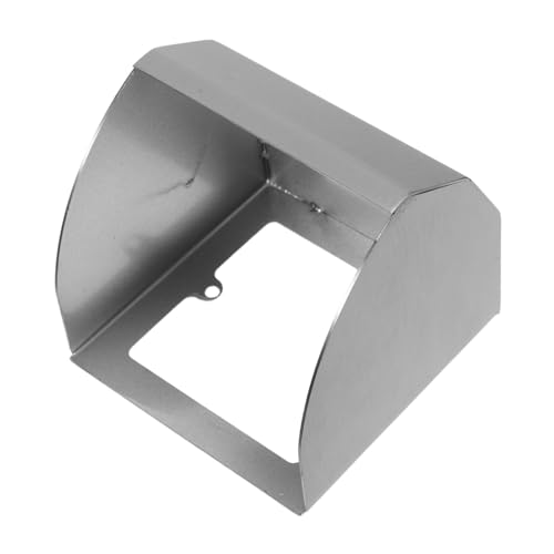 Alipis Wetterfeste Edelstahl Steckdosenabdeckung Ausführung Schutzbox für Außenbereiche Korrosionsbeständig Wasserdichter Schutz für Elektrische Steckdosen und Ladestationen Sicherer Sitz von Alipis