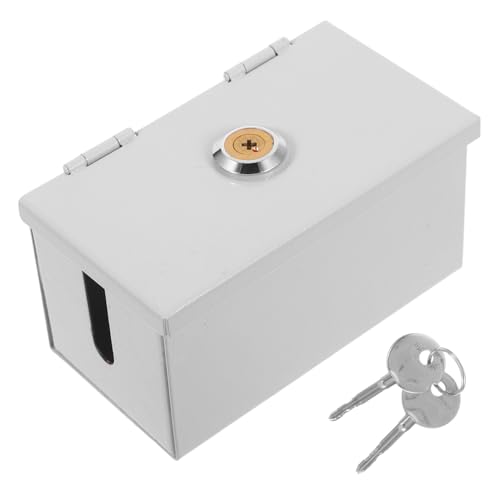 Alipis Wetterfeste Steckdosenschutzbox mit Eingebautem Schloss Schützende Outdoor-steckdosenabdeckung Werkzeuglose Montage Robustes Gehäuse für Sichere Stromversorgung bei Regen von Alipis