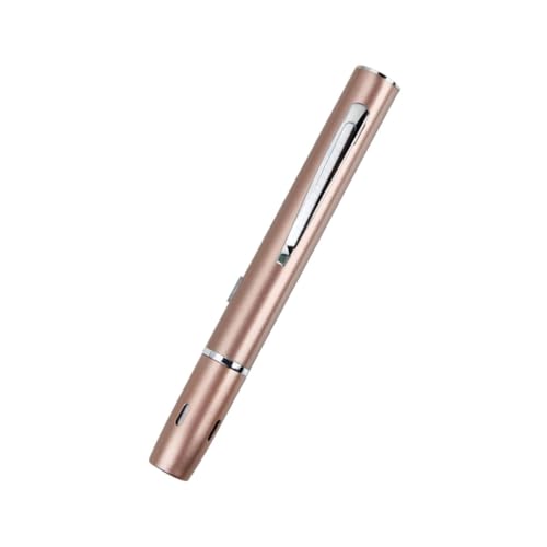 Alipis Wiederaufladbare Medizinische Penlight USB LED Untersuchungsleuchte mit Hoher Helligkeit Weißes Licht Ergonomisches Design für Mund Nasen Rachen Inspektion Praktischer Stiftclip von Alipis