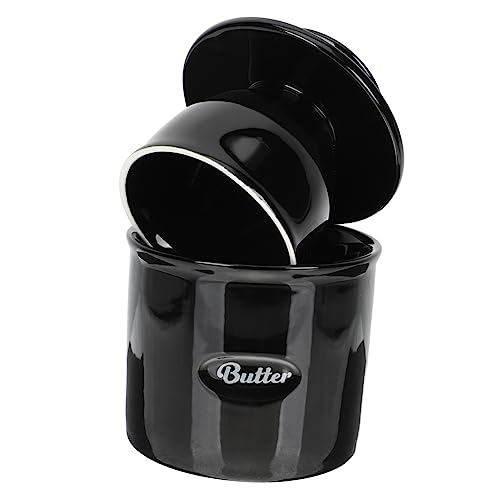 Alipis Wiederverwendbarer Butterbehälter aus Keramik Butterdose mit Deckel für Optimale Lagerung für Küche und Kühlschrankgeruch Alipis Wiederverwendbarer Butterbehälter aus Keramik Butterdose mit Deckel für Optimale Lagerung für Küche und Kühlschrankgeruch von Alipis