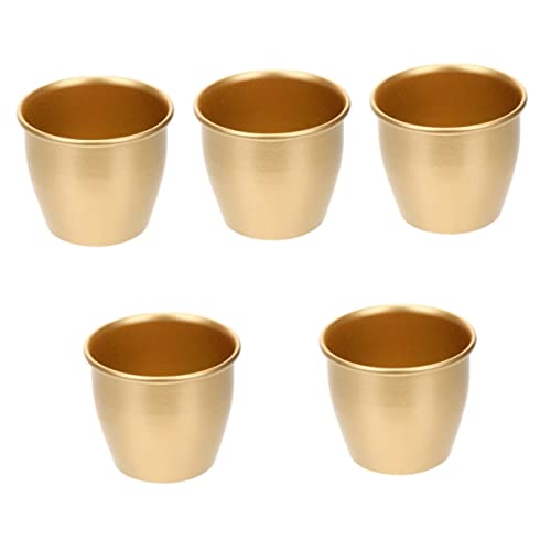Alipis 5 Stücke Outdoor Indoor Metall Pflanzer Töpfe Blumentopf Pflanze Eimer Für Garten Balkon Decor von Alipis