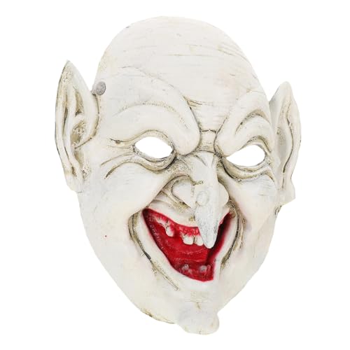Alipis Zauberer-Maske Für Halloween Horror-Cosplay-kostüm Anzieh-Requisite Gruseliges Lächeln Detailreiche Hexengesichtsbedeckung Pu-schaummaterial Party Und Kostümveranstaltungen Alipis Zauberer-Maske Für Halloween Horror-Cosplay-kostüm Anzieh-Requisite Gruseliges Lächeln Detailreiche Hexengesichtsbedeckung Pu-schaummaterial Party Und Kostümveranstaltungen von Alipis