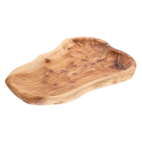 Alipis Zum Servieren Von Obst Gebäck-snack-platte Sushi- Speicherplatten Kleine Obstteller Servierplatte Dessert Salatteller Light Brown von Alipis
