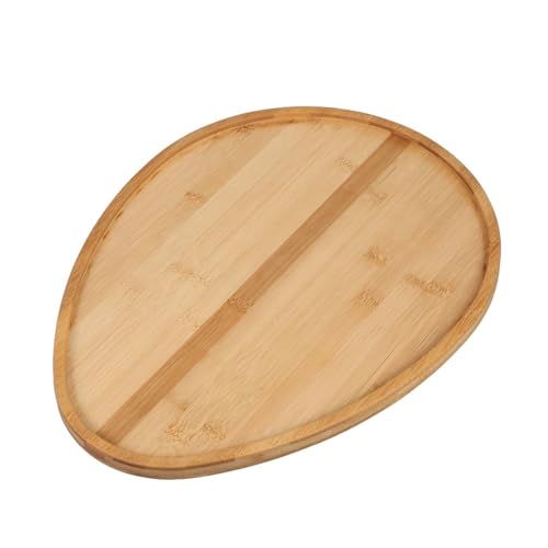 Alipis eiförmiges Tablett -Serviertablett Ostern Essenstablett Zubehör für Wurstwarenbretter -Wurstbretter Eier-Wurstbrett -Snack-Tabletts Holz Brown Alipis eiförmiges Tablett -Serviertablett Ostern Essenstablett Zubehör für Wurstwarenbretter -Wurstbretter Eier-Wurstbrett -Snack-Tabletts Holz Brown von Alipis