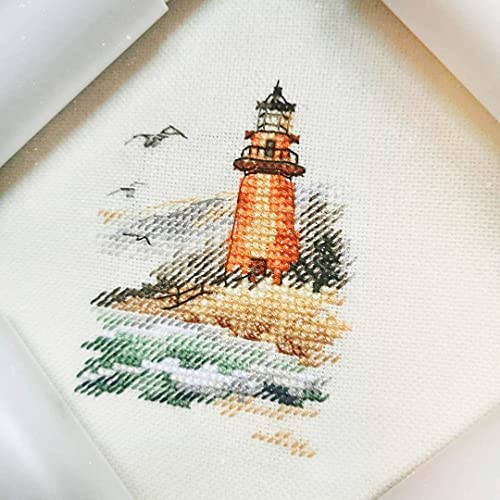 Alisa Kreuzstich-Set, Motiv: Leuchtturm am Kalten Meer Alisa Kreuzstich-Set, Motiv: Leuchtturm am Kalten Meer von Alisa