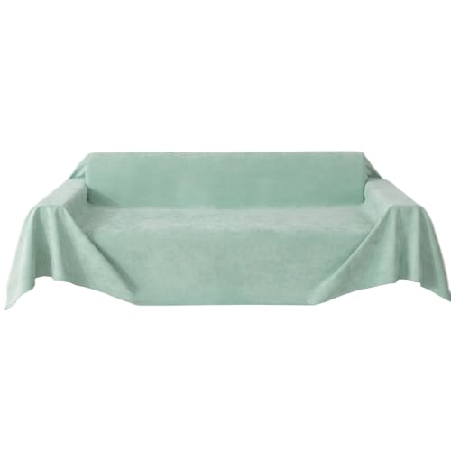 Aliuciku Sofabezug, 2 3 4 Sitzer Wasserdicht Chenille Sofa Schutz für Sofa Bett Dekoration(Green,180x150cm) von Aliuciku