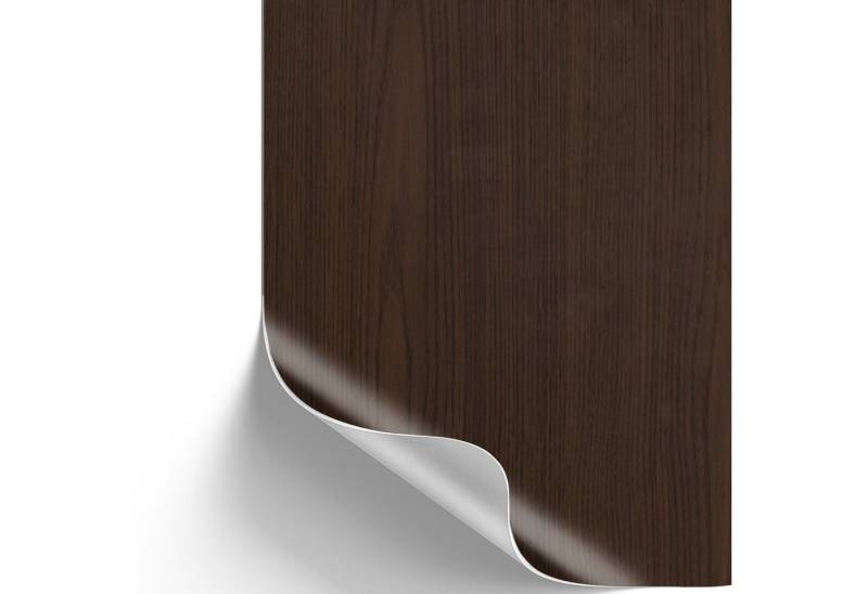 Alkor Möbelfolie 10€/qm selbstklebende Folie Holzoptik Maron Klebefolie Möbel Küche, Designfolie 15m x 90cm - Zuschneidbar & rückstandslos entfernbar von Alkor