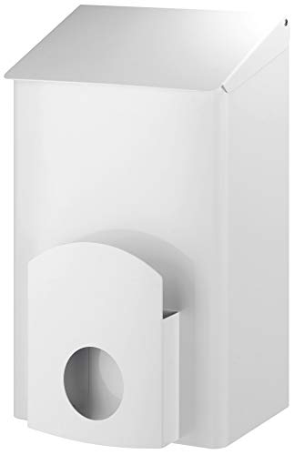 ALL CARE 13048 Dutch Bins AC LBS 7 EP Hygienebehälter und Hygienebeutelhalter mit Klappdeckel - Wandmontage - Weiß pulverbeschichtet ALL CARE 13048 Dutch Bins AC LBS 7 EP Hygienebehälter und Hygienebeutelhalter mit Klappdeckel - Wandmontage - Weiß pulverbeschichtet von All Care