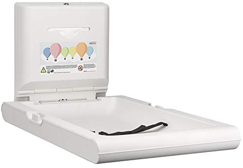 ALLCARE 14315 Mediclinics CP0016V Baby-Wickelstation Weiß, vertikal von All Care