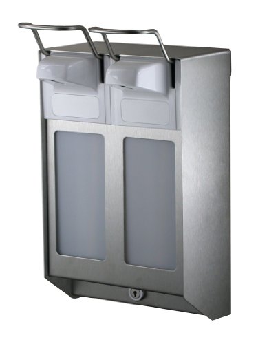 ALLCARE 8310 MediQo-line MQDV05E DUO Seifen- und Desinfektionsmittelspender Rostfreier Stahl, 500 ml kurzer Hebel ALLCARE 8310 MediQo-line MQDV05E DUO Seifen- und Desinfektionsmittelspender Rostfreier Stahl, 500 ml kurzer Hebel von All Care