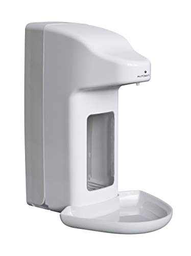 ALLCARE 98813 MediQo-line MQA10K Seifen- und Desinfektionsmittelspender automatisch + Abtropfschale Kunststoff, 100 ml von All Care