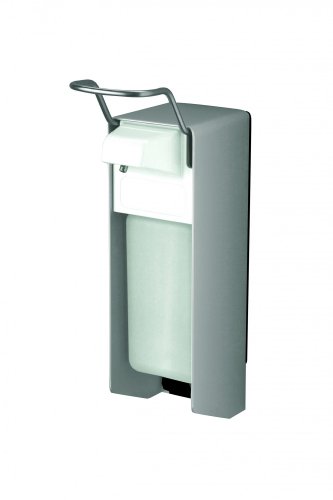 All Care 8000 MediQo-line AluMinium-Seife und Desinfektionsmittelspender mit kurzen Hebeln, 500 ml von All Care