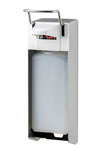 All Care 8045 MediQo-line Edelstahl-Seife und Desinfektionsmittelspender mit kurzen Hebeln, 1000 ml von All Care