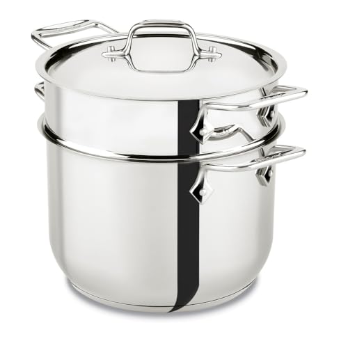 All-Clad 11644899813 Pastatopf und Einsatz Kochgeschirr, Edelstahl, Silber All-Clad 11644899813 Pastatopf und Einsatz Kochgeschirr, Edelstahl, Silber von All-Clad