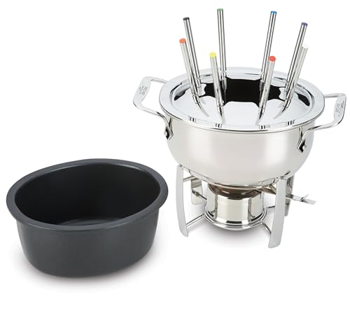All-Clad Fondue-Set aus Edelstahl mit Aluminiumguss, 12-teilig, grau All-Clad Fondue-Set aus Edelstahl mit Aluminiumguss, 12-teilig, grau von All-Clad