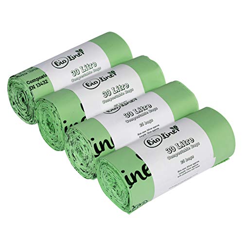 All-Green 30 Liter kompostierbarer BioBag Mülltonnensack mit Kompostieranleitung, 100 Müllsäcke All-Green 30 Liter kompostierbarer BioBag Mülltonnensack mit Kompostieranleitung, 100 Müllsäcke von All-Green
