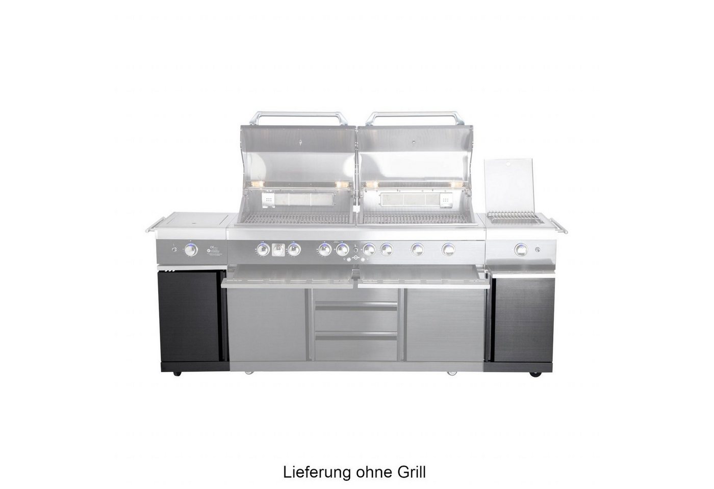 All Grill Gasgrill Allgrill 2x Unterschrank für Extreme Light Gasgrill Outdoorküche 40 von All Grill