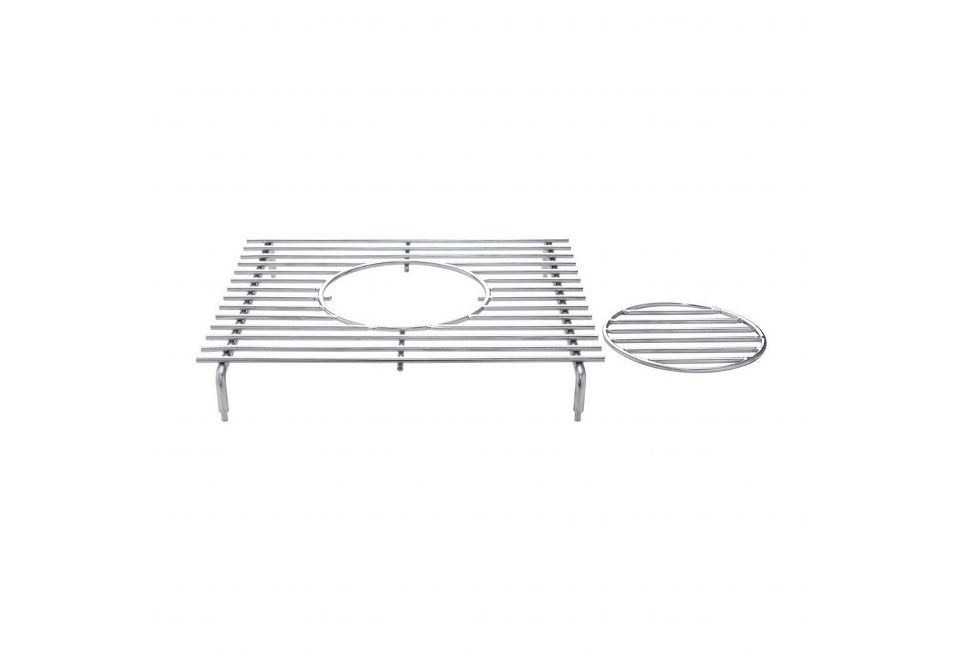 All Grill Gasgrill Allgrill Geschirr-/Wok-Aufsatz für Seitenbrenner Chef 31x23x4,7cm von All Grill