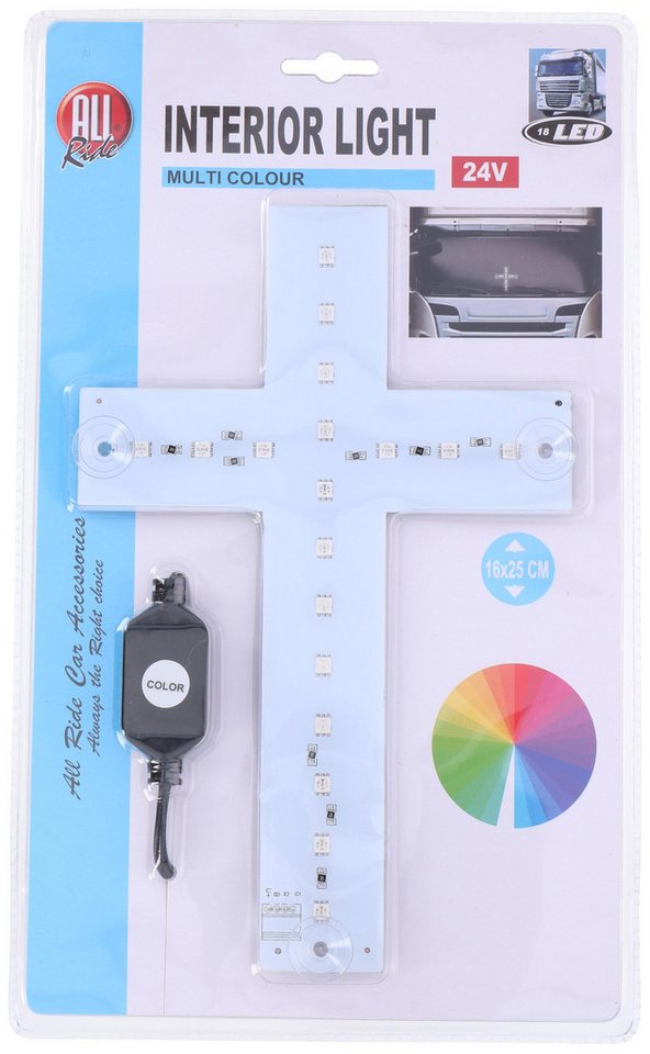 All Ride LED-Flexbandbeleuchtung All Ride Innenbeleuchtung Kreuz von All Ride