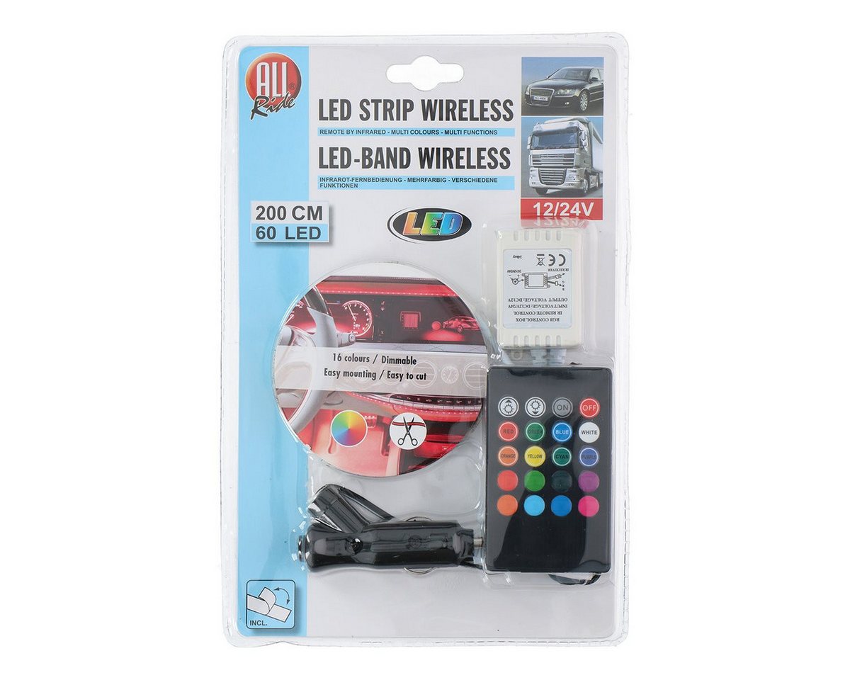 All Ride LED-Flexbandbeleuchtung All Ride: LED-Streifen 16 Farben All Ride LED-Flexbandbeleuchtung All Ride: LED-Streifen 16 Farben von All Ride