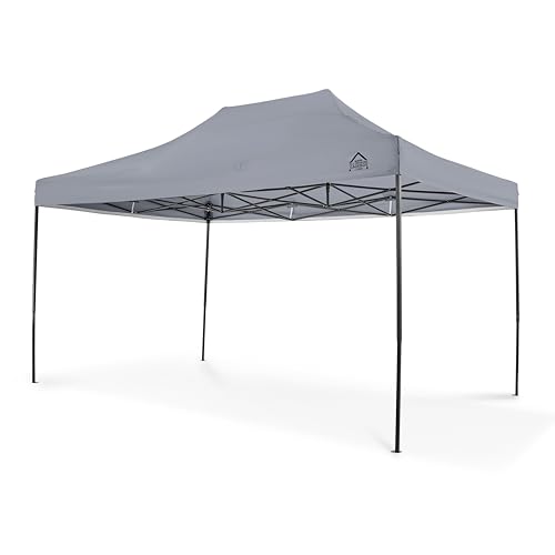 All Seasons Gazebos 3x4.5m vollständig wasserdichtes Faltpavillon - Metallisch Grau von All Seasons Gazebos