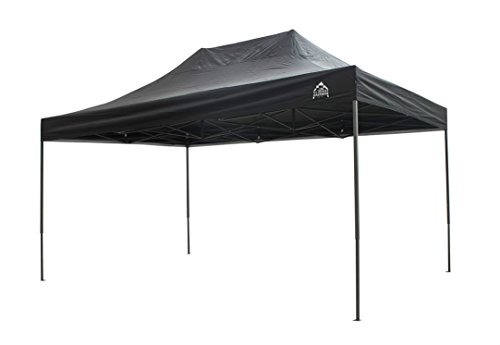 All Seasons Gazebos 3x4.5m vollständig wasserdichtes Faltpavillon - Schwarz von All Seasons Gazebos