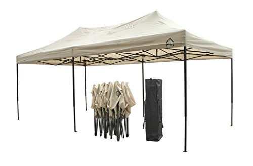 All Seasons Gazebos 3x6m vollständig wasserdichtes Faltpavillon - Beige von All Seasons Gazebos