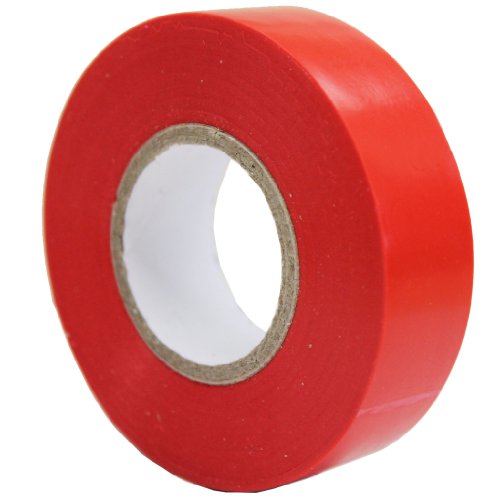 All Trade Direct PVC Isolierband / Klebeband, 19 mm x 20 m, 1 Stück, Grün rot von All Trade Direct